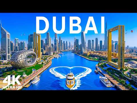 Dubai 4K 🇦🇪 | The City That Defies Reality – Skyscrapers, Desert & Ultra Luxury Vibes