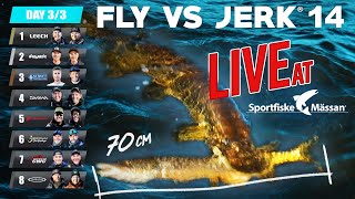 FLY VS JERK 14 - Episode 6 (LIVE from the Sportfishing Fair) March 17th 16.00