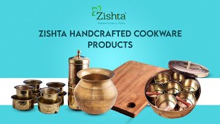 Zishta Brass Masala Dabba, Brass Coffee Filter, Copper Pots and