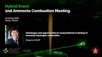 Hong Im: Challenges and opportunities in computational modeling of ammonia/hydrogen combustion