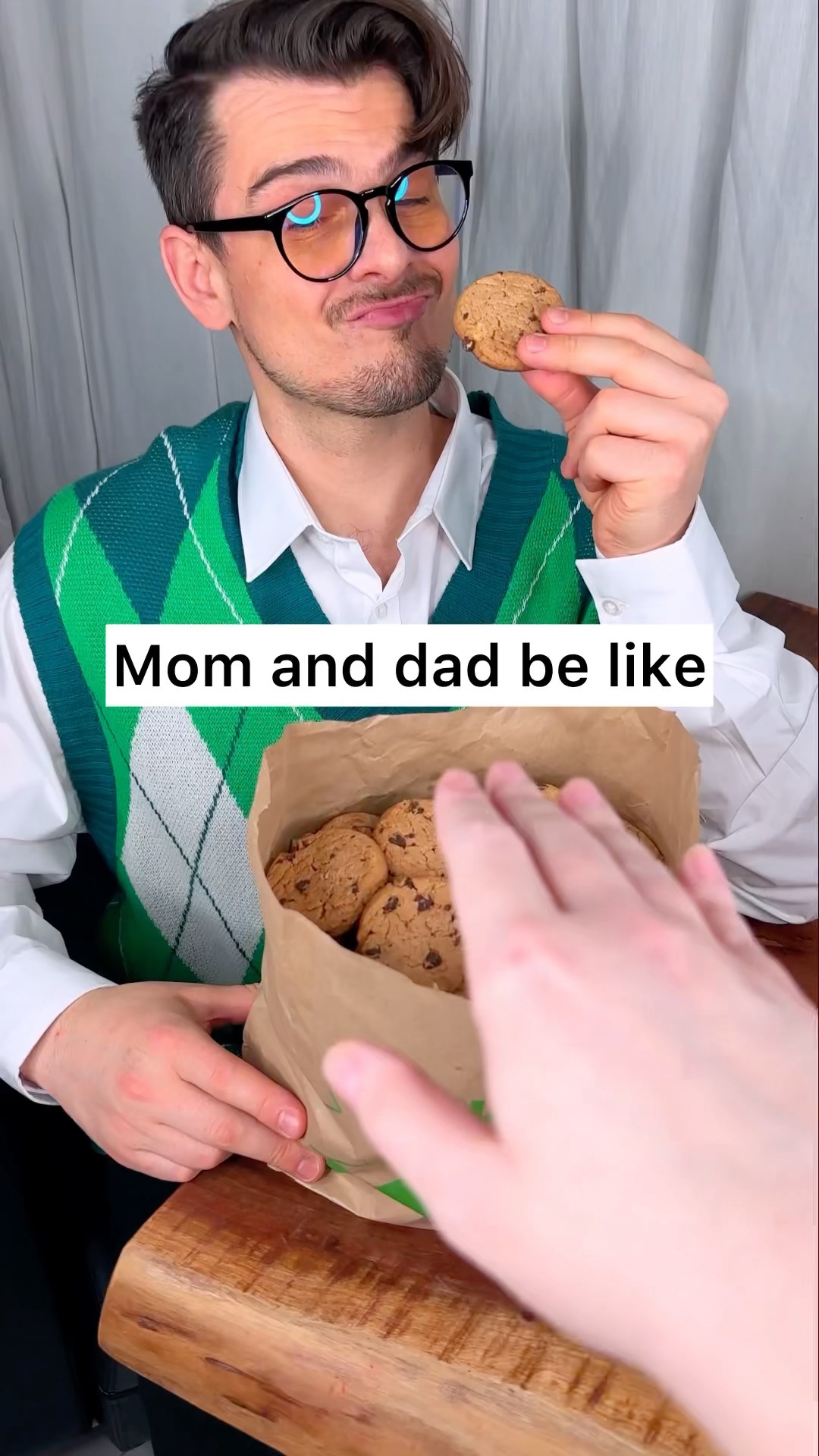 How to share COOKIES and caramel sauce like mom and dad??❤️?| CHEFKOUDY