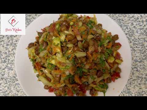 Bengal gram Avocado Salad/సెనెగల్ అవొకాడో సలాడ్ with Eng sub-titles