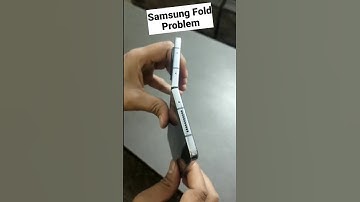 Samsung Z Galaxy Fold4 Big Problem😭 #shorts