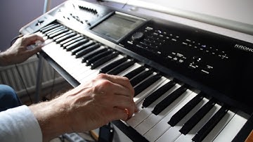 Korg Kronos song Citadel in Space 7.9.2018