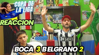 BOCA 3 BELGRANO 2 - Reacciones de Hinchas de River - Copa de la Liga image