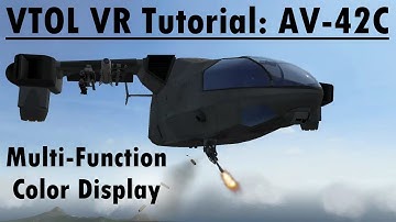 VTOL VR Tutorial Nuggets: AV-42C Multi-Function Color Display (MFCD)