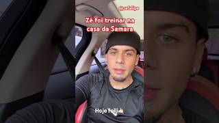 Zé Aparece De Visual Novo E Foi Treinar Na Casa Da Samara E Do Thiago