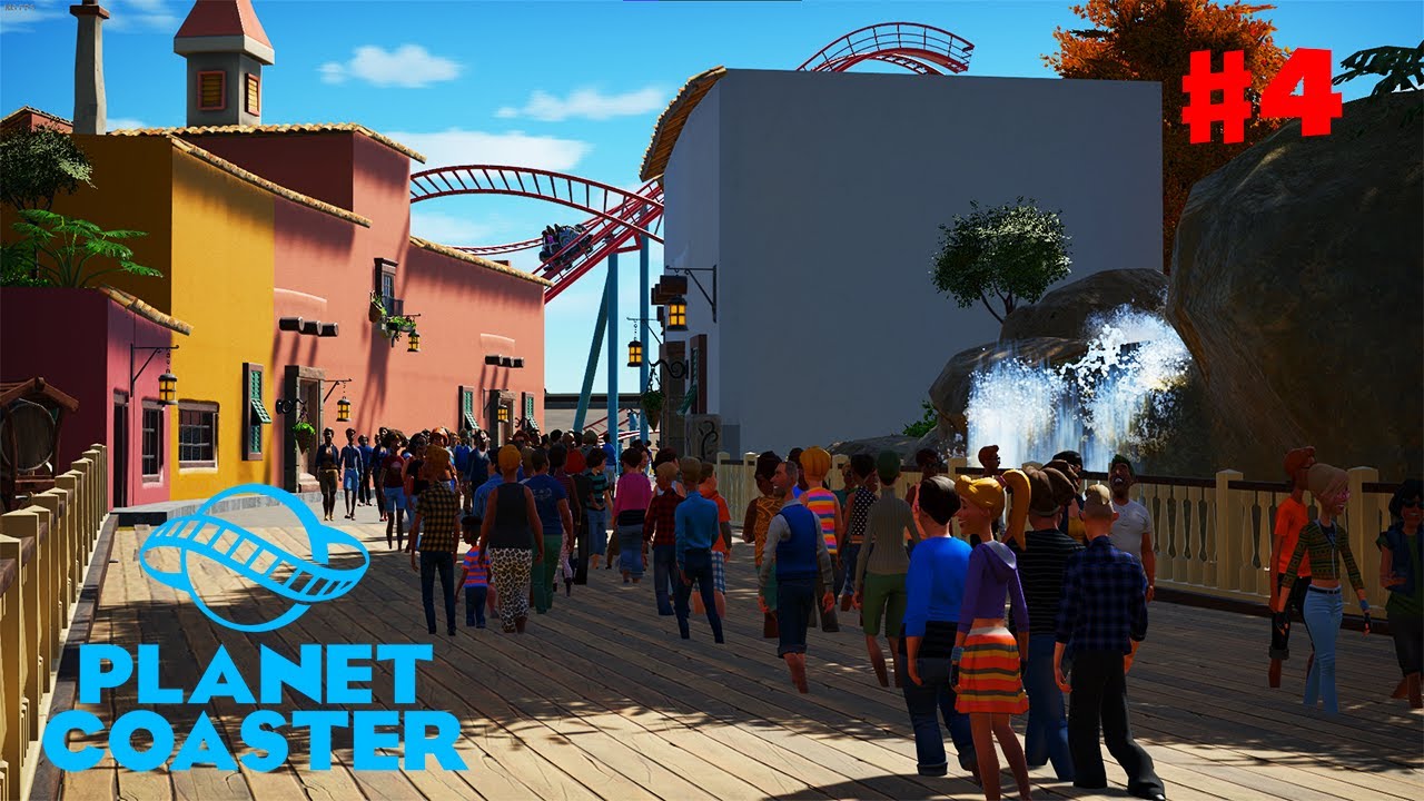 🎢[Let's Play 4] On OUVRE le parc ! Coaster YouTube