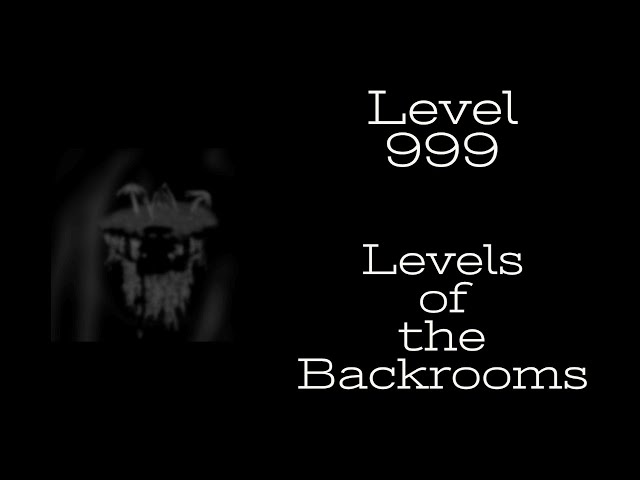Backrooms Level 999 Island Of The Void