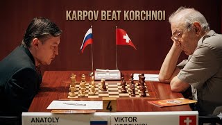 Anatoly Karpov vs Viktor Korchnoi FIDE Candidates Final 1974