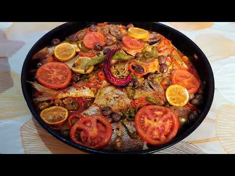 الد سمك الباجو كيشهي في الفرن بتتبيلة كتشهي