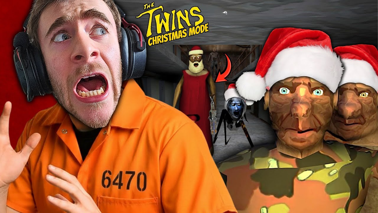 È USCITO THE TWINS IN MODALITÀ NATALIZIA...GRANNY È ARMATA ?! | THE TWINS GAMEPLAY ITA |