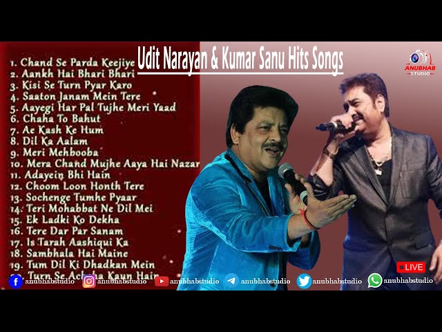 Hindi Melody Songs | Superhit Song | Kumar Sanu, Alka Yagnik & Udit Narayan #90severgreen #bollywood class=