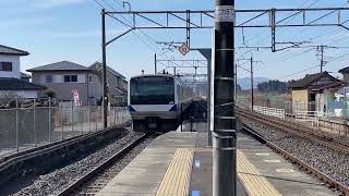 380M 常磐線E531系上野行き 内原駅発車 (K418編成)