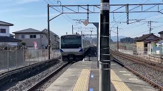 380M 常磐線E531系上野行き 内原駅発車 (K418編成)