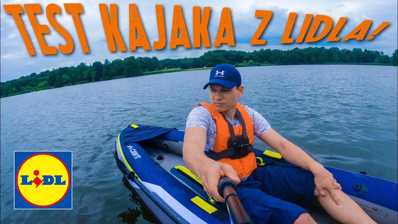 Test kajaka CRIVIT z Lidla