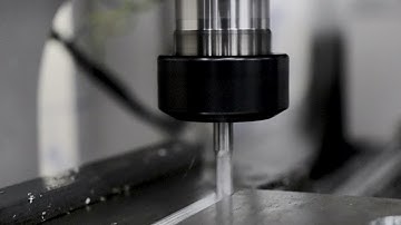 HD II Tabletop CNC Router Cutting Aluminum - Tabletop CNC Machine Aluminum Cut / CNC Router Project