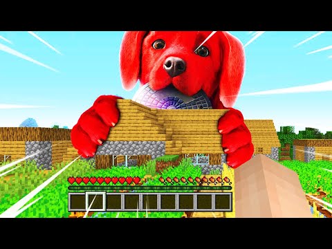 BÜYÜK KIRMIZI KÖPEK CLIFFORD'U BULDUM! 😨 Minecraft