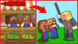 ARDA VE RÜZGAR İŞTE ÇALIŞMAYA BAŞLADI, PATRONDAN DAYAK YEDİLER! 😂 - Minecraft