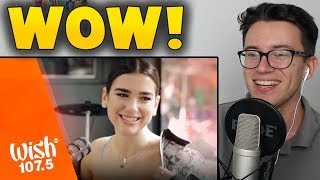 Dua Lipa performs "Blow Your Mind" LIVE on Wish 107.5 Bus Reaction