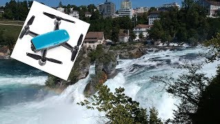 DJI Spark - Rheinfall Luftaufnahme