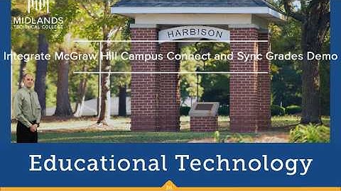 D2L Brightspace v10.7 Daylight Integrate McGraw Hill Campus Connect Widget and Auto Sync Grades Demo