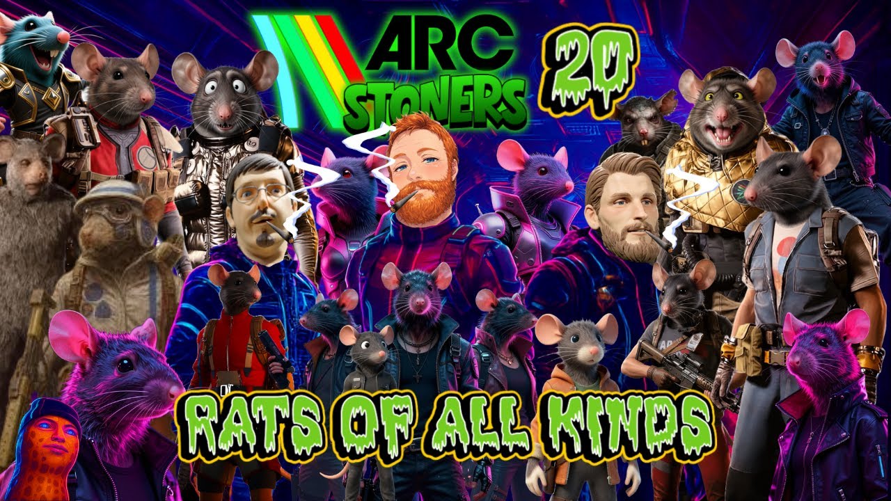 ARC Stoners 20 Rats of all Kinds - ARC Raiders -  JAKECOX 