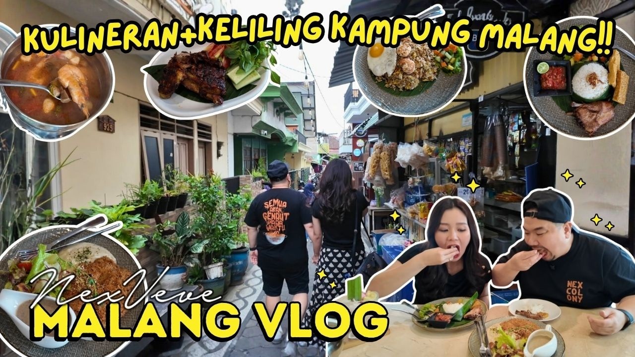 SEHARIAN DI MALANG!! MAKAN BANYAK LANJUT KELILING KAMPUNG!!