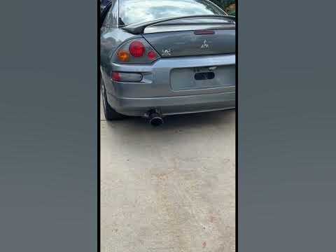 Stock 2003 Mitsubishi Eclipse Exhaust - YouTube