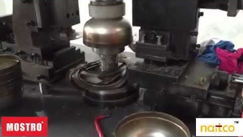 Automatic Cookware Cutting & Trimming Machine.