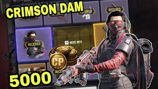 CRIMSON DAME DRAW FULL UNLOCK 5000CP | Legendary Cr-56 AMAX | DAME | COD Mobile Give Me Free