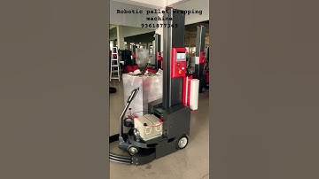 Robotic pallet wrapping machine 9361877345 #interopactec #packagingmachine #coimbatore #robot