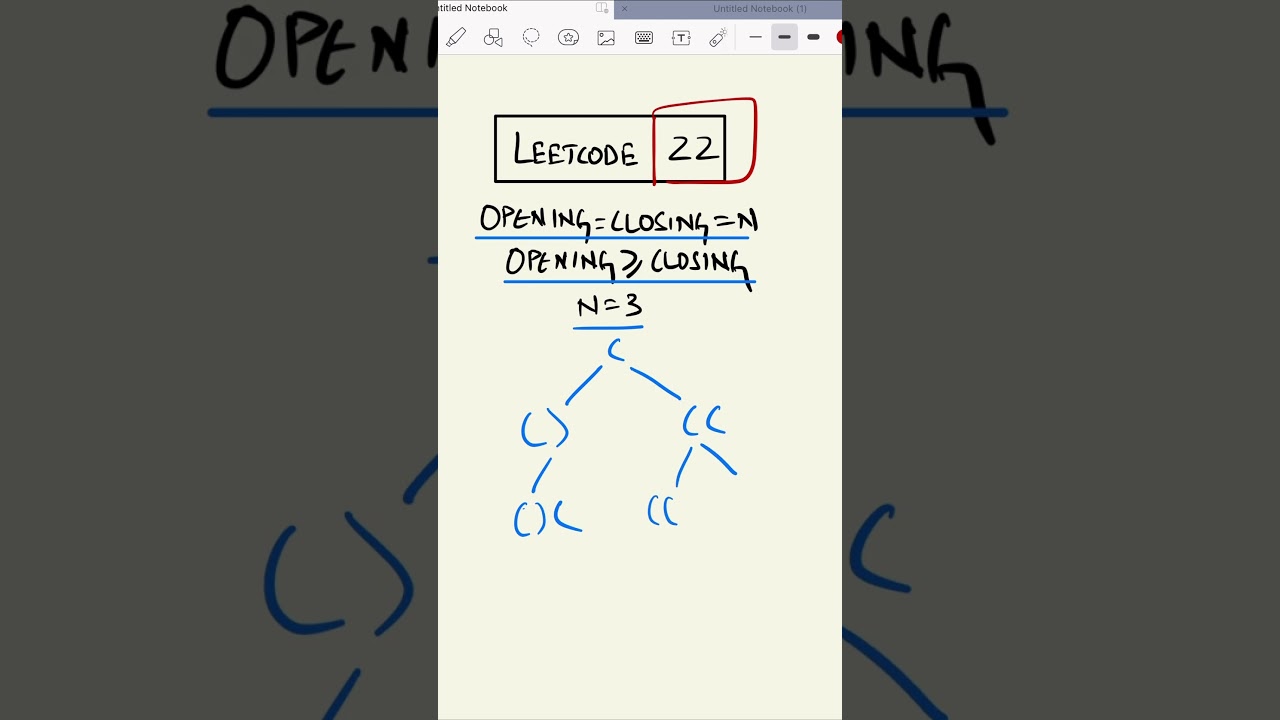 Leetcode 22 made easy - Coding Interview Question 50/75