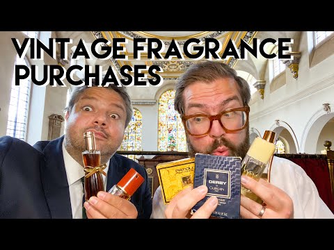 Vintage Fragrance Purchases