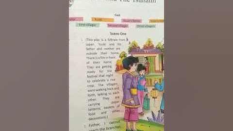 Class 4th English Chapter-7 Yukki and the Tsunami Exercise