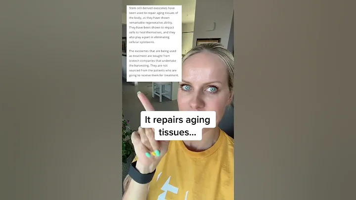 HOW TO AGE BACKWARDS USING EXOSOMES therapy - stem cells