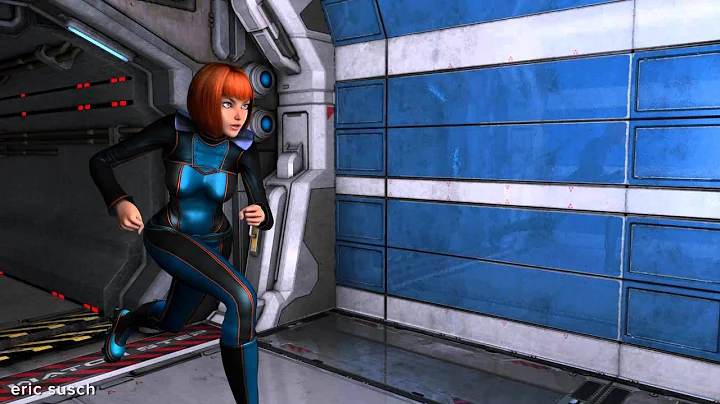 DAZ Studio 4.8 animation - camera movement test