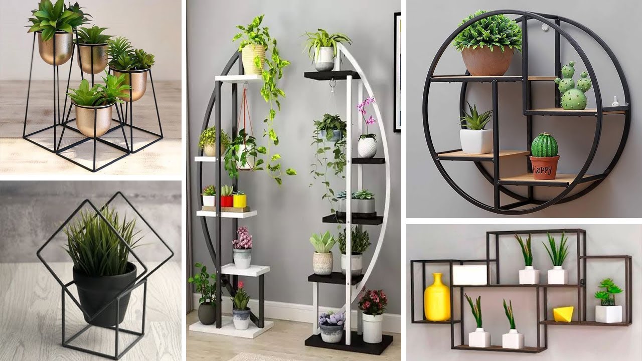 Modern Metal Plant Stand