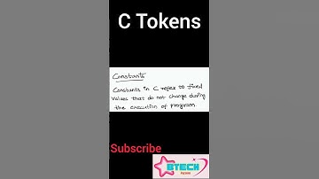 C Tokens #ctokens#clanguage #programming#coding #operators#keywords #identifiers#constants#string
