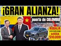 ¡BAJARON YA! Diez AUTOS CHINOS llegan por PUERTO COLOMBIANO a PRECIO DE REGALO y revientan TODO