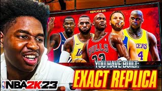 I Made EVERY SPECIAL REPLICA BUILD IN ONE VIDEO On NBA 2K23!! EVERY EASTER EGG BUILD ON NBA 2K23!!