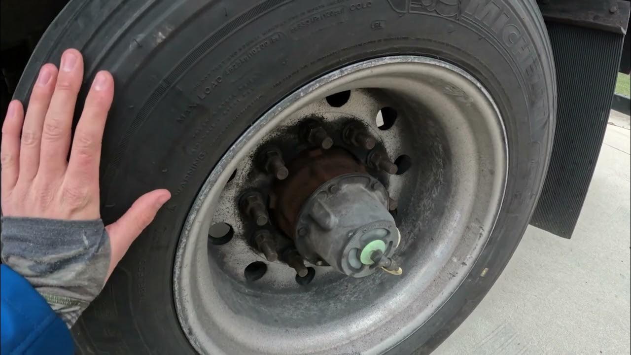 How to inflate trailer tires using automatic tire inflating system