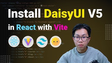Learn How to Install and Use DaisyUI v5 with React and Vite – Perfect for Beginners in 2025!