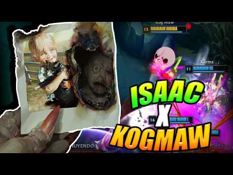 Isaac is Art, Kog'Maw THE ARTIST .- Kog Maw Isaac ADC
