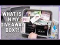 WHAT IS IN MY GIVEAWAY BOX?! 😯 | Luce Stephenson