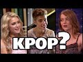 Artists talking about kpop