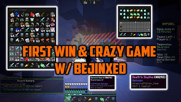 FIRST UHC WIN! w/ Bejinxed "SHARP IV, POWER IV, Scythe, 10+ Kills (Insane)" - UHC Highlights