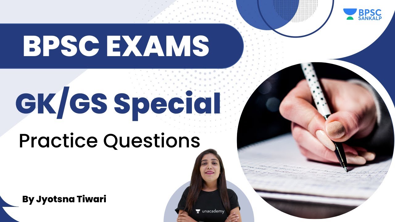GK/GS Special | Practice Questions | Jyotsna Tiwari | BPSC Sankalp