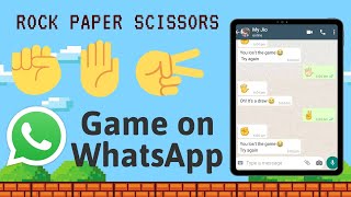 How I made Whatsapp Rock Paper Scissor Game Bot screenshot 3