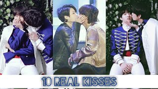 Top 10 Kissing Moments~Taekook Resimi